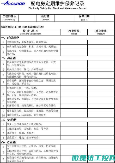 定期保养记录是提高设备寿命的关键 (定期保养记录表模板图片)