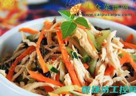 鸡丝菜谱名 (鸡丝的菜)