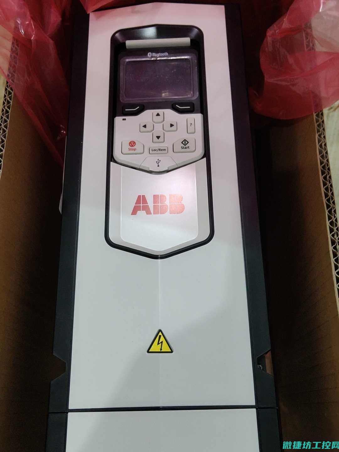 abb变频器复位键是哪个
