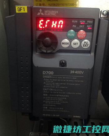 变频器故障E006 (变频器故障err10)