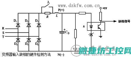 变频器输出缺相故障 (变频器正反转怎么接线图)