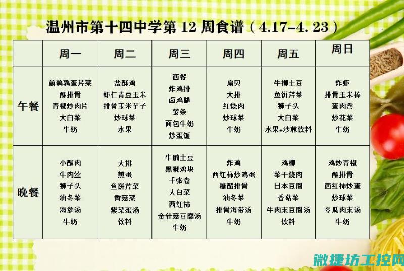 惠能中学菜谱 (惠能中学图片)