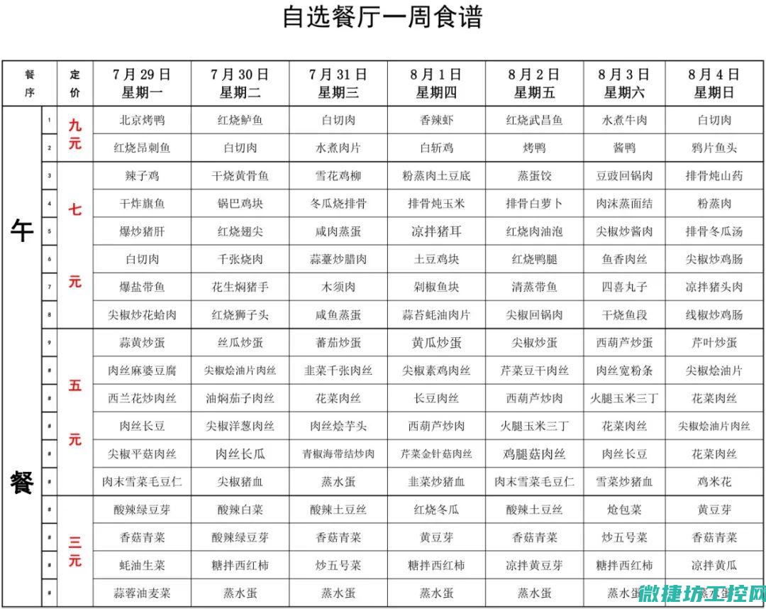金山学校菜谱 (金山学校官网)