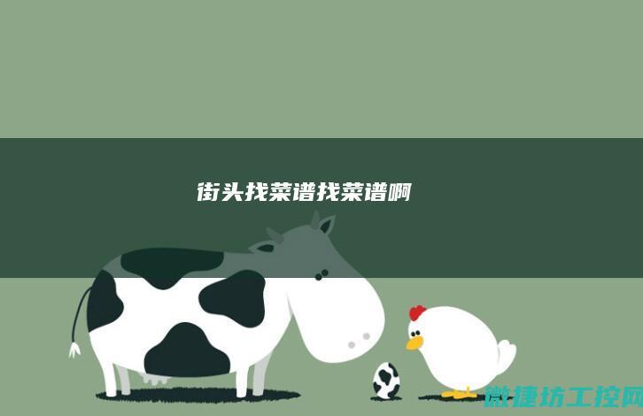 街头找菜谱 (找菜谱啊)