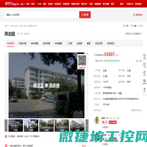 【北京燕北园小区,二手房,租房】